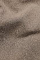 Contrast Tipped Knitted T-Shirt in Taupe and Light Stone