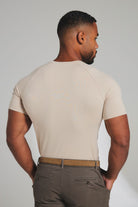 Athletic Fit T-Shirt in Pale Neutral